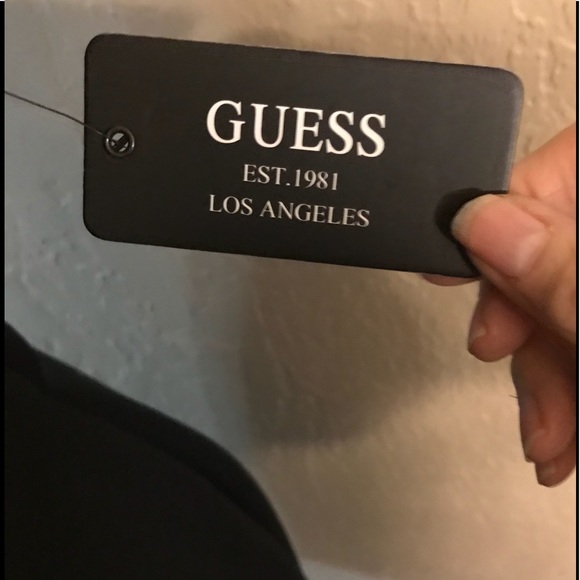 🌺Guess Black Sleeveles Dress/with Guess Buckle - Picture 6 of 7